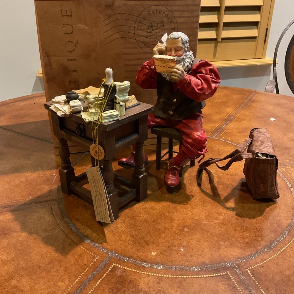 Possible Dreams “Dear Santa” Santa figurine